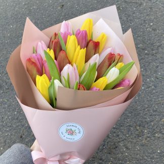 Vegyes tulipán csokor